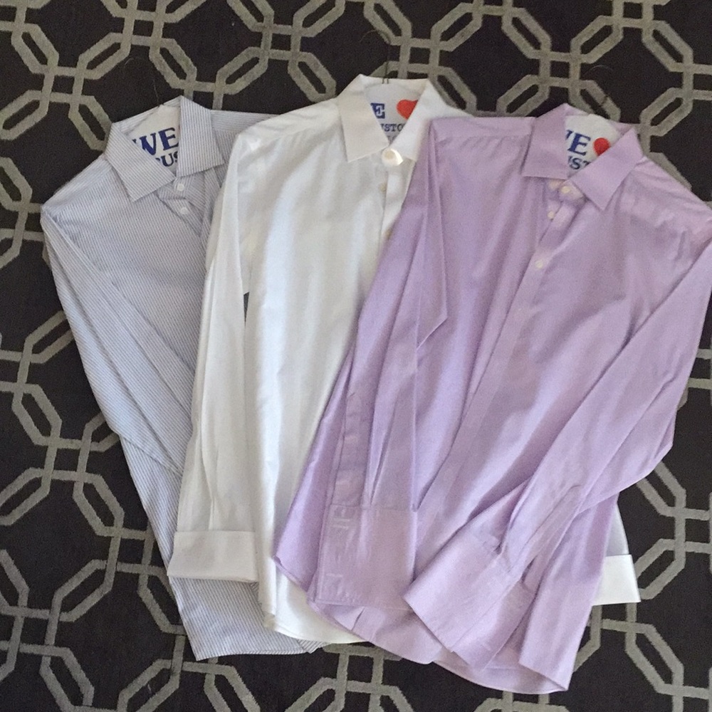 Charles Tyrwhitt button down dress shirts bundle